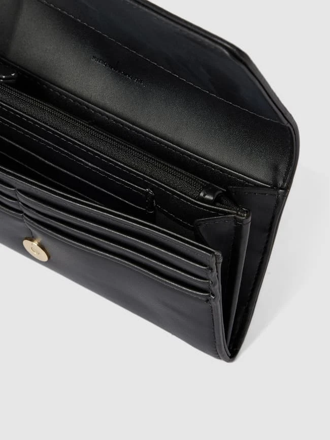 VALENTINO BAGS Portemonnaie Mit Label-Detail - Schwarz 5 VALENTINO BAGS Portemonnaie Mit Label-Detail - Schwarz – Bild 3