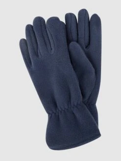 Loevenich Handschuhe Aus Teddyfell - Hellblau
