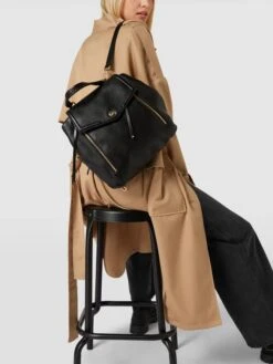 MICHAEL Michael Kors Rucksack Mit Label-Detail Modell 'FREYA' - Schwarz