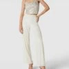 Cambio Hose Mit Paillettenbesatz Modell 'Alice' - Offwhite