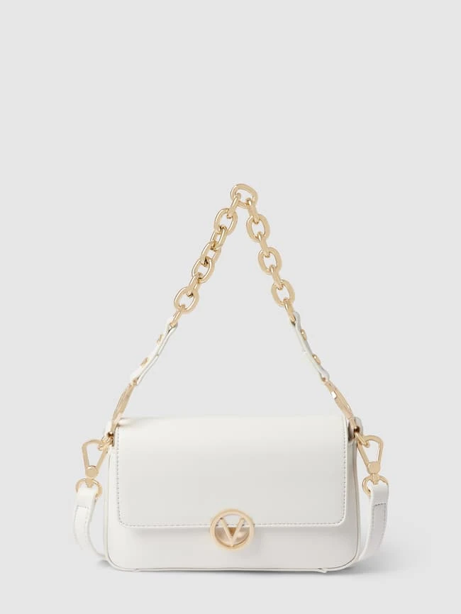 VALENTINO BAGS Schultertasche Mit Label-Detail Modell 'JULY' - Weiß 3 VALENTINO BAGS Schultertasche Mit Label-Detail Modell 'JULY' - Weiß