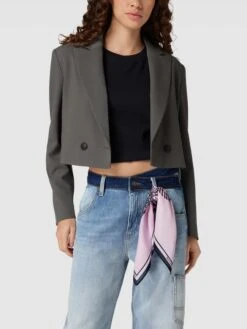 Juicy Couture Schal Mit Label-Print Modell 'HOLLYHOCK' - Hellrosa