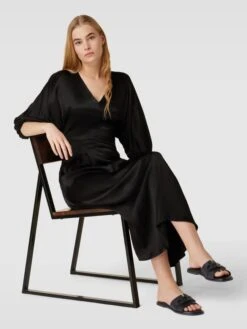 Tamaris Pantoletten Mit Zierkette - Schwarz