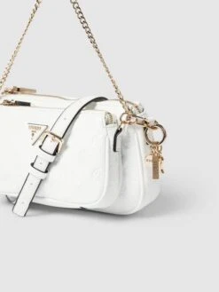 Guess Handtasche Mit Logo-Details Modell 'LA FEMME' - Weiß -Damenbekleidungsgeschäft 9d34md9i9ha30kq69h55ck1k8t930l9m9d8k6ea5aos4sgama173ij2h694kue1p6crkkiqi90ojgcifa93jcdhlcorjeo9ic8r34chk6ss38ob675j66chm64pj0cb4cdijee8