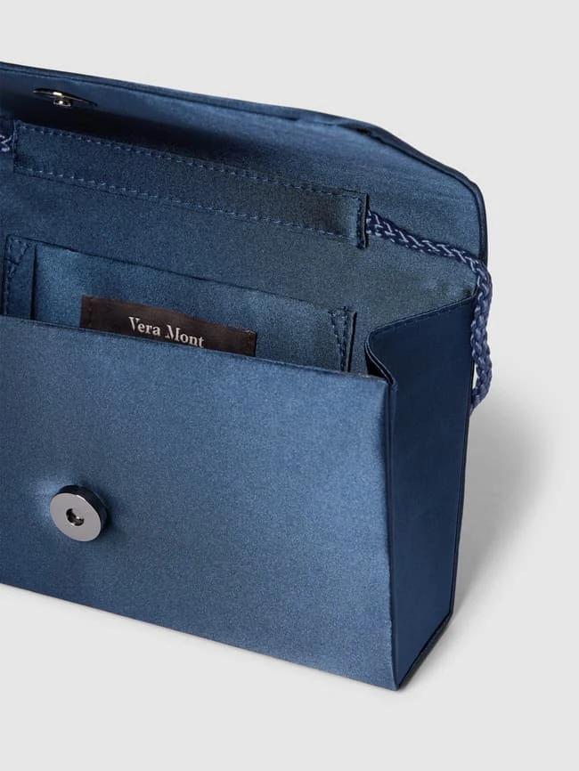 Vera Mont Umhängetasche Aus Satin - Marineblau 7 Vera Mont Umhängetasche Aus Satin - Marineblau – Bild 5