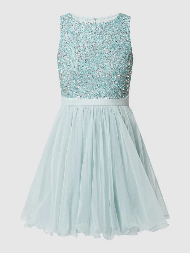 Jake*s Cocktail Cocktailkleid Aus Tüll - Hellgrün 4 Jake*s Cocktail Cocktailkleid Aus Tüll - Hellgrün – Bild 2