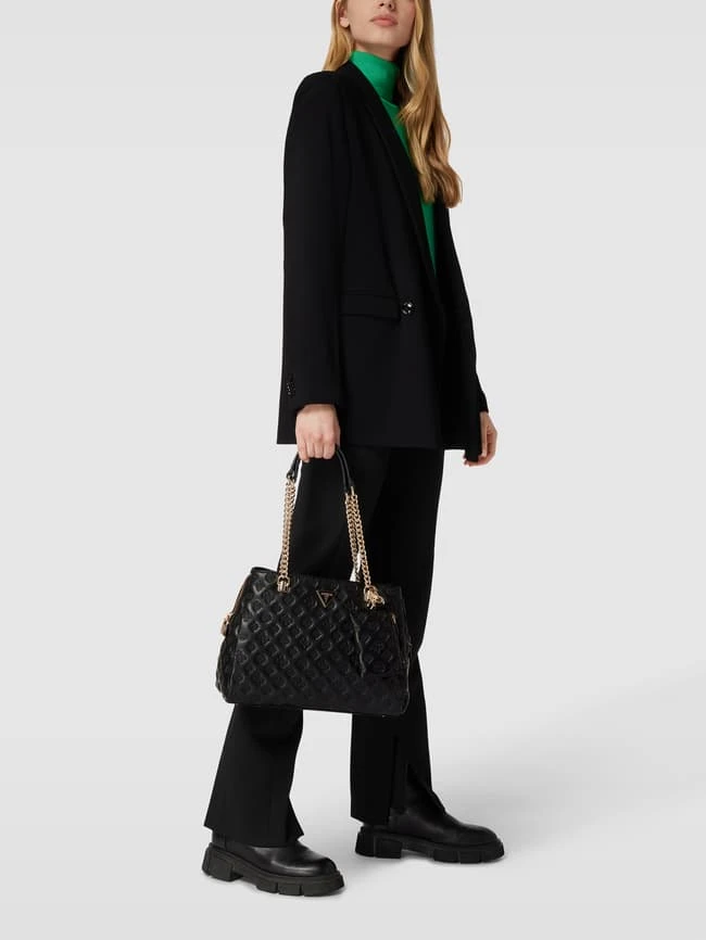 Guess Handtasche Mit Label-Details Modell 'FEMME' - Schwarz 3 Guess Handtasche Mit Label-Details Modell 'FEMME' - Schwarz