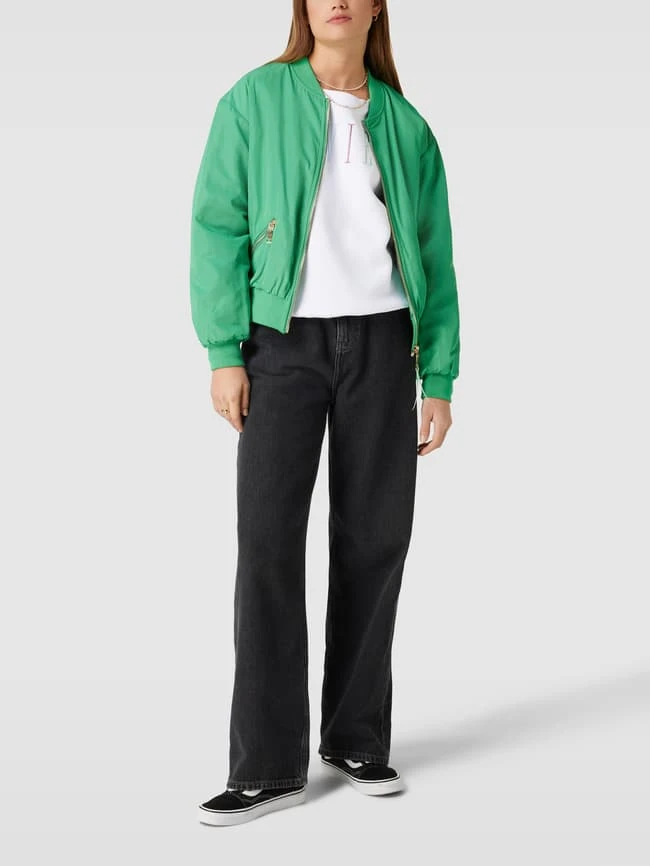 REVIEW Sweatshirt Mit Logo-Stitching Modell 'EMBRO' - Weiß 3 REVIEW Sweatshirt Mit Logo-Stitching Modell 'EMBRO' - Weiß