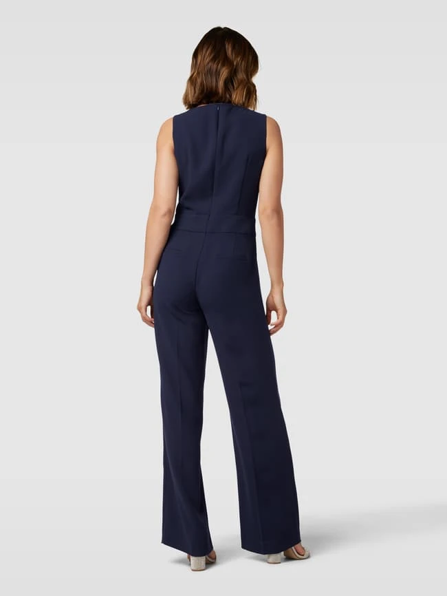 Vera Mont Jumpsuit Mit Bindegürtel - Dunkelblau 7 Vera Mont Jumpsuit Mit Bindegürtel - Dunkelblau – Bild 5