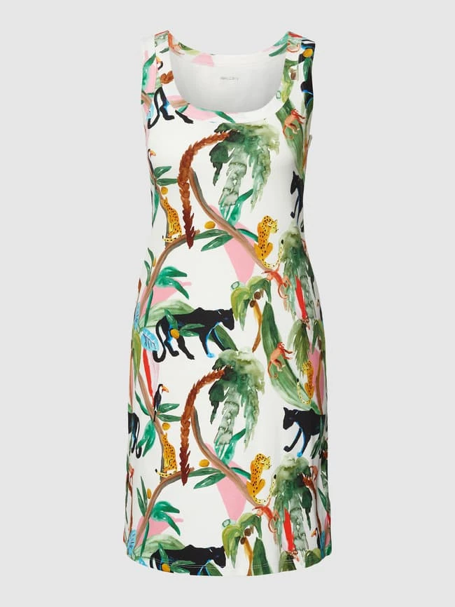 Marc Cain Minikleid Mit Allover-Muster - Offwhite 4 Marc Cain Minikleid Mit Allover-Muster - Offwhite – Bild 2