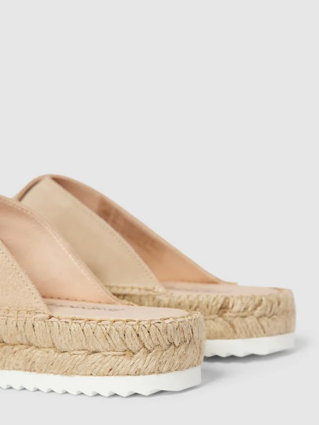 Espadrij Slides Mit Strukturierter Sohle Modell 'Croisette' - Beige 5 Espadrij Slides Mit Strukturierter Sohle Modell 'Croisette' - Beige – Bild 3