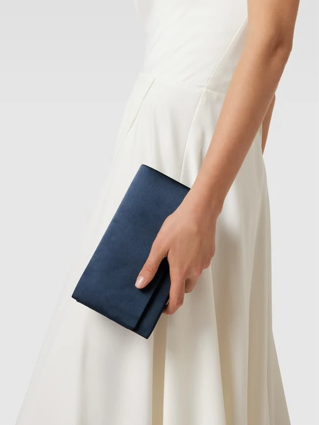 Vera Mont Umhängetasche Aus Satin - Marineblau 3 Vera Mont Umhängetasche Aus Satin - Marineblau