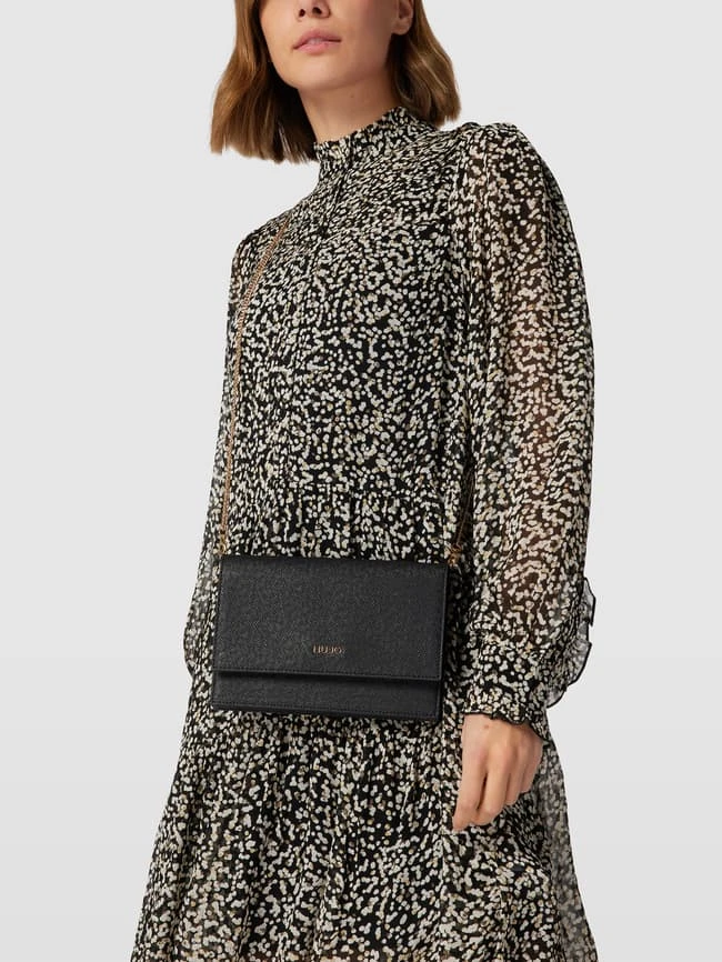 Liu Jo White Clutch Mit Strukturmuster Modell 'Manhattan' - Schwarz 3 Liu Jo White Clutch Mit Strukturmuster Modell 'Manhattan' - Schwarz