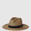 Rip Curl Strohhut Mit Label-Detail Modell 'DAKOTA PANAMA' - Hellgrau