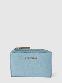 Coccinelle Portemonnaie Mit Label-Detail - Hellblau