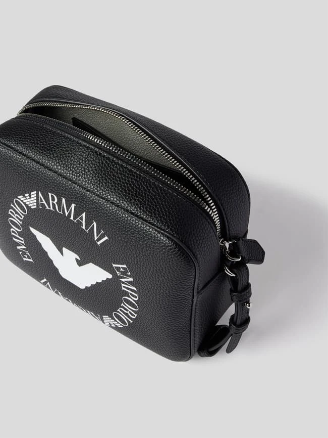 Emporio Armani Umhängetasche In Leder-Optik - Schwarz 7 Emporio Armani Umhängetasche In Leder-Optik - Schwarz – Bild 5