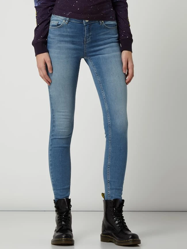 REVIEW Stone Washed Skinny Fit Jeans - Blau 6 REVIEW Stone Washed Skinny Fit Jeans - Blau – Bild 4