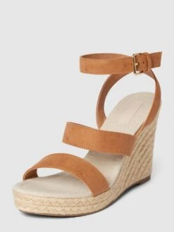 Only Sandaletten Mit Hohem Absatz Modell 'AMELIA' - Cognac