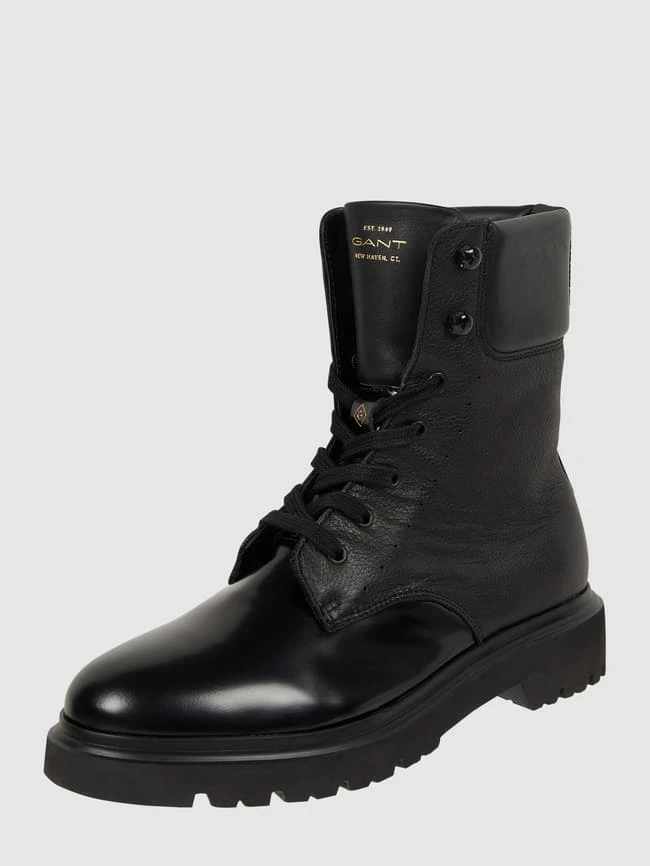 Gant Boots Aus Leder Modell 'Malinca' - Schwarz 3 Gant Boots Aus Leder Modell 'Malinca' - Schwarz