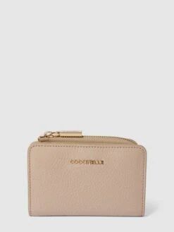 Coccinelle Portemonnaie Mit Label-Detail - Rosé