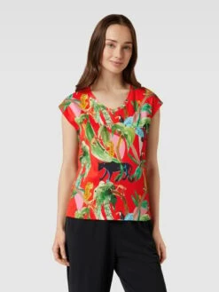Marc Cain T-Shirt Mit Allover-Muster - Rot -Damenbekleidungsgeschäft 9l6j6kho8584kkqc65338i29a1a4gjhh8sqj2hi9a8q4udi371546j299krjce1n8594qhhp8d54acqh613mccj16hij2e9pcdi36d1kcksm8e9nchh34ob5ccrj2d1l6go3gc0