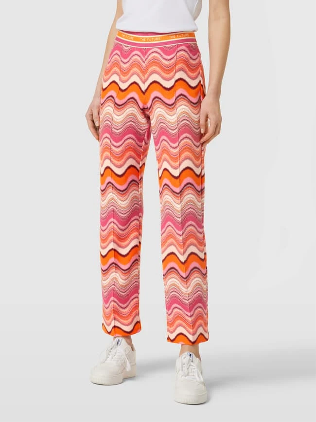 Cambio Hose In Strick-Optik Modell 'Rainee' - Pink 6 Cambio Hose In Strick-Optik Modell 'Rainee' - Pink – Bild 4