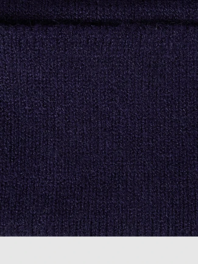 Tom Tailor Mütze Aus Viskosemischung - Marineblau 4 Tom Tailor Mütze Aus Viskosemischung - Marineblau – Bild 2