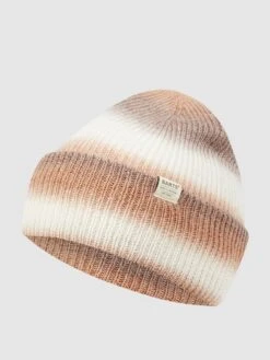 Barts Beanie Mit Allover-Muster - Mittelbraun Meliert