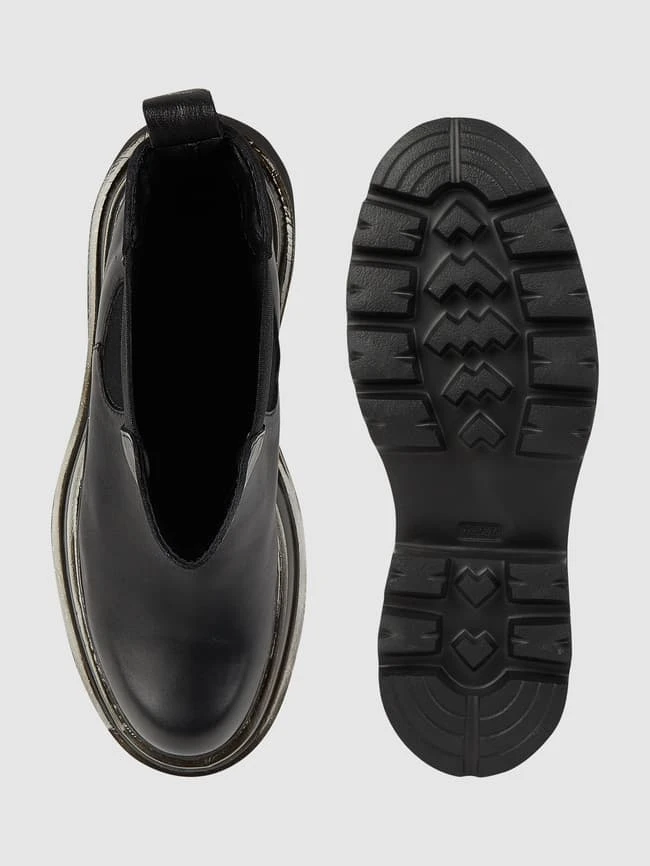 INUOVO Chelsea Boots In Leder-Optik - Schwarz 6 INUOVO Chelsea Boots In Leder-Optik - Schwarz – Bild 4