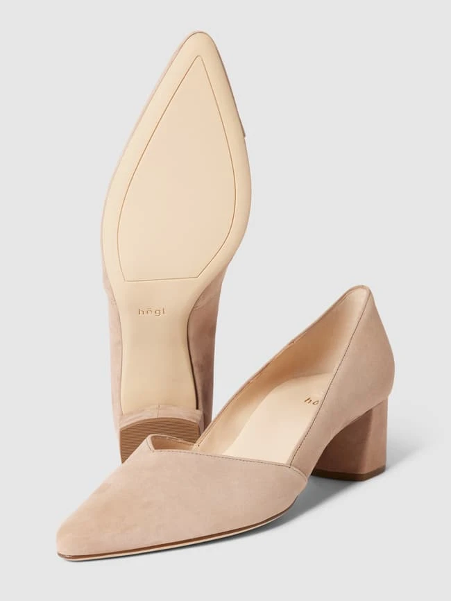 HÖGL Högl Pumps Mit Blockabsatz Modell 'Boulevard' - Taupe 8 HÖGL Högl Pumps Mit Blockabsatz Modell 'Boulevard' - Taupe – Bild 6