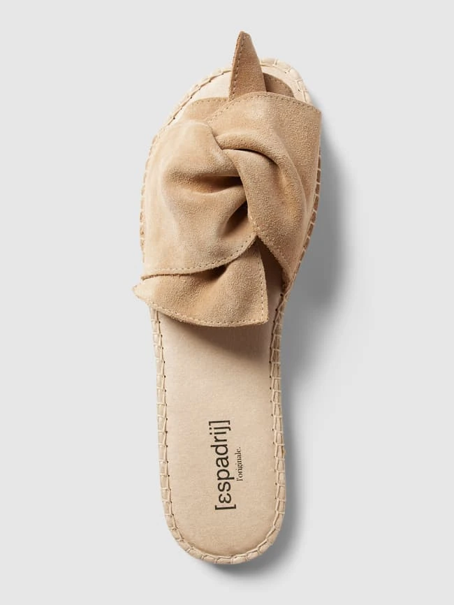 Espadrij Pantolette Mit Knoten-Detail - Camel 5 Espadrij Pantolette Mit Knoten-Detail - Camel – Bild 3