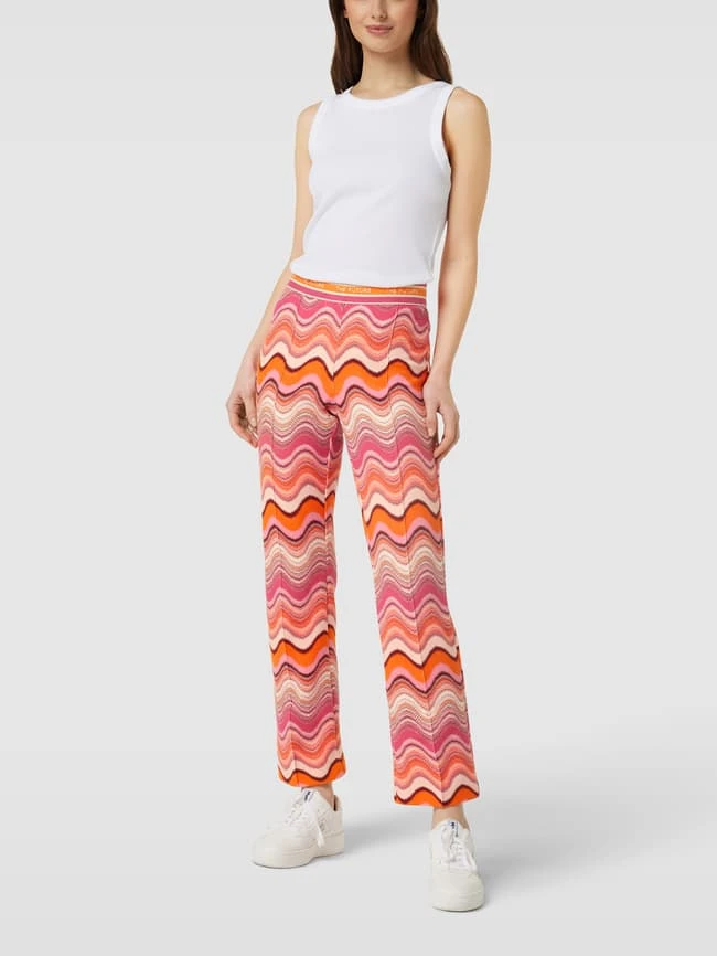 Cambio Hose In Strick-Optik Modell 'Rainee' - Pink 3 Cambio Hose In Strick-Optik Modell 'Rainee' - Pink