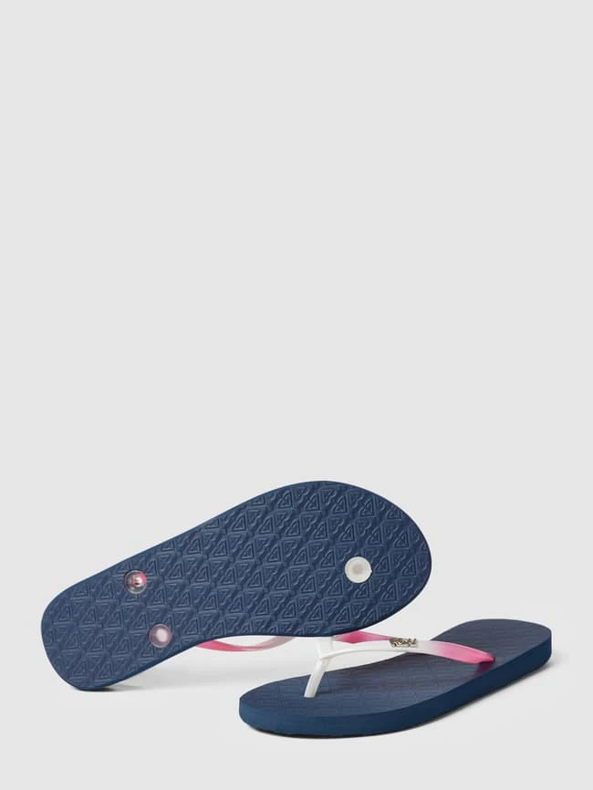 Roxy Zehentrenner Mit Label-Detail Modell 'VIVA GRADIENT' - Marineblau 5 Roxy Zehentrenner Mit Label-Detail Modell 'VIVA GRADIENT' - Marineblau – Bild 3