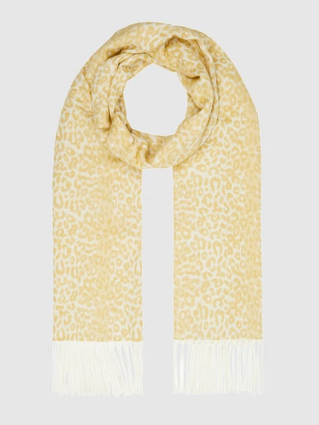Kurt Beines Schal Mit Farbverlauf - Hellgelb 3 Kurt Beines Schal Mit Farbverlauf - Hellgelb
