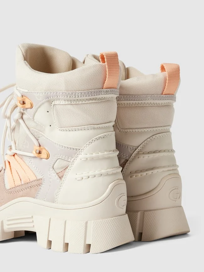 Guess Schnürboots Im Colour-Blocking-Design Modell 'HALER3' - Beige 5 Guess Schnürboots Im Colour-Blocking-Design Modell 'HALER3' - Beige – Bild 3