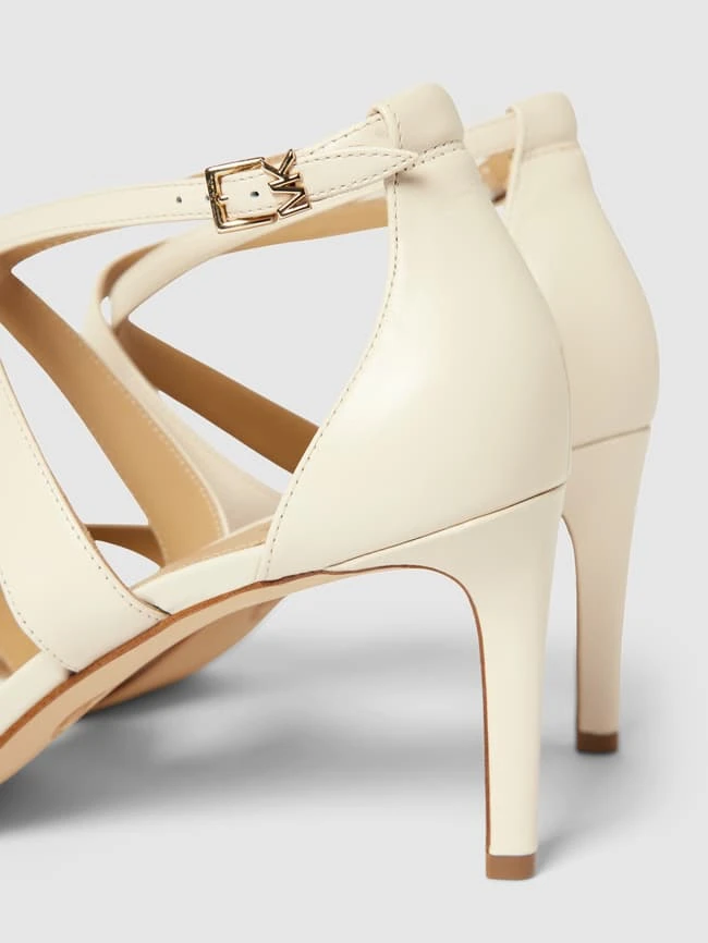 MICHAEL Michael Kors Sandaletten Mit Hohem Absatz Modell 'KINSLEY' - Offwhite 5 MICHAEL Michael Kors Sandaletten Mit Hohem Absatz Modell 'KINSLEY' - Offwhite – Bild 3