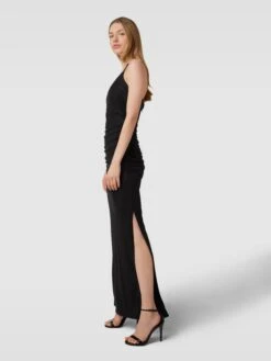 Jake*s Cocktail Abendkleid Mit V-Ausschnitt - Schwarz