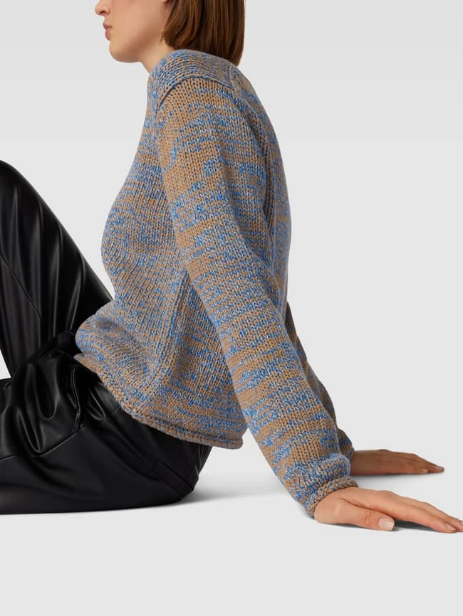 Marc O'Polo Strickpullover Mit U-Boot-Ausschnitt - Royalblau 5 Marc O'Polo Strickpullover Mit U-Boot-Ausschnitt - Royalblau – Bild 3