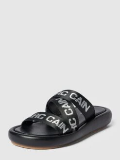 Marc Cain Bags & Shoes Pantoletten Mit Label-Details - Schwarz