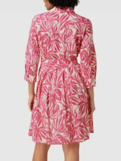 0039 Italy Knielanges Blusenkleid Mit Allover-Muster Modell 'Jule' - Pink -Damenbekleidungsgeschäft 9ss4uj248pak8cpj6134ehpk74ol0hhja4p5ck9ja8o36h1jagokechk9t6kce2g9l7kugqh9993ck2k6oo68dpic4o66eb16ko3aopk6dgm8ob665gj6c346cp3gc3164sj6pg