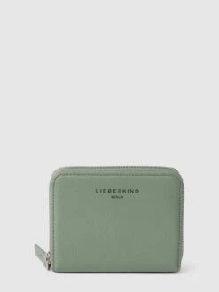 LIEBESKIND BERLIN Portemonnaie Mit Label-Detail - Rauchblau