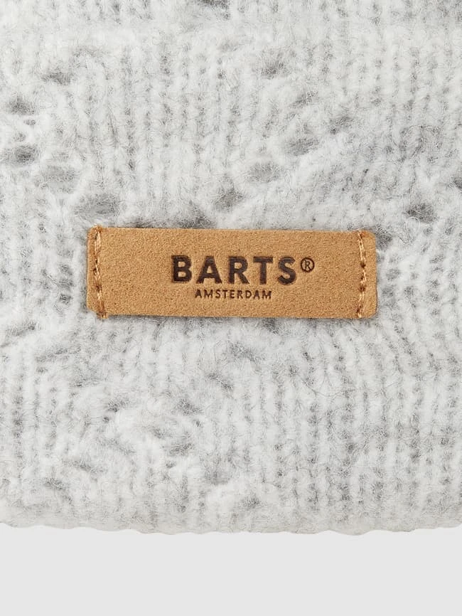 Barts Mütze Mit Woll-Anteil Modell 'Bridgey' - Hellgrau Meliert 4 Barts Mütze Mit Woll-Anteil Modell 'Bridgey' - Hellgrau Meliert – Bild 2