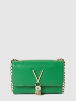 VALENTINO BAGS Umhängetasche Mit Label-Details Modell 'DIVINA' - Dunkelgrün