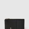 Furla Kartenetui Mit Label-Applikation - Schwarz