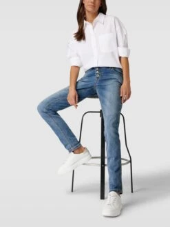 Buena Vista Jeans Im 5-Pocket-Design Modell 'MALIBU' - Blau