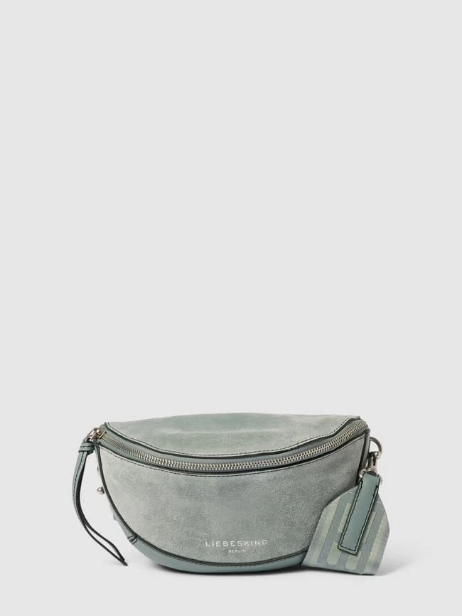 LIEBESKIND BERLIN Bauchtasche Mit Label-Detail Modell 'ALMA' - Rauchblau 3 LIEBESKIND BERLIN Bauchtasche Mit Label-Detail Modell 'ALMA' - Rauchblau