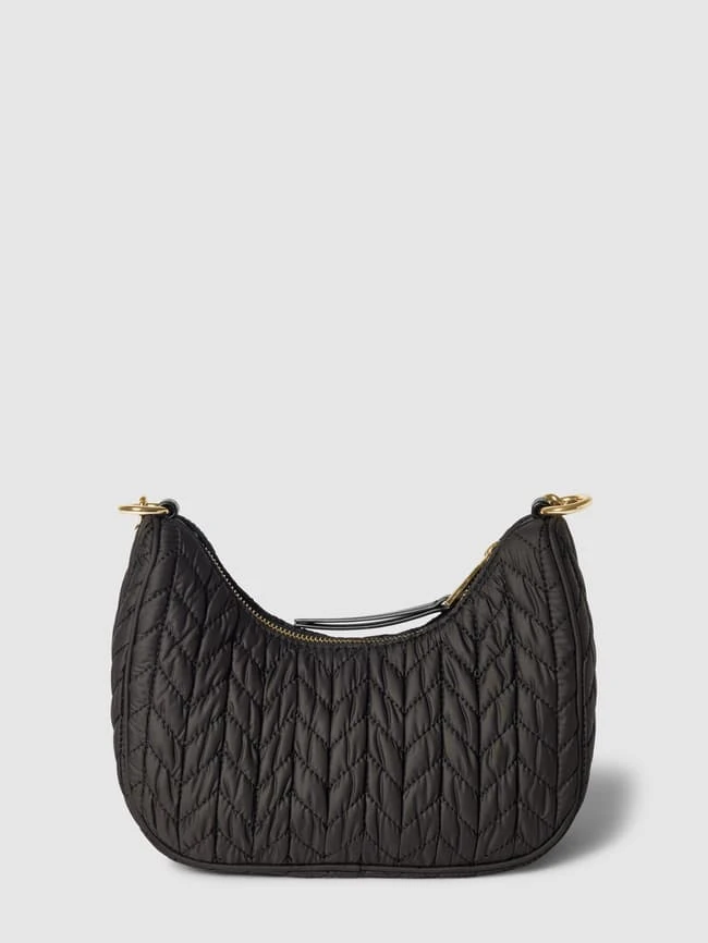 Versace Jeans Couture Hobo Bag Mit Steppnähten - Schwarz 6 Versace Jeans Couture Hobo Bag Mit Steppnähten - Schwarz – Bild 4