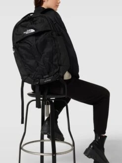 The North Face Rucksack Mit Label-Stitching Modell 'SURGE' - Schwarz