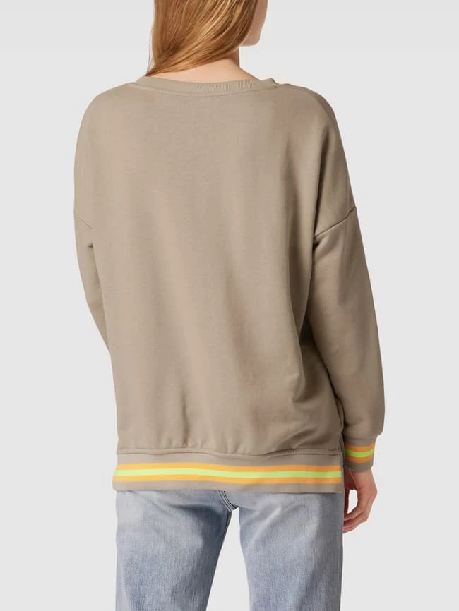 Miss Goodlife Sweatshirt Mit Statement-Print Modell 'MERCI' - Sand 7 Miss Goodlife Sweatshirt Mit Statement-Print Modell 'MERCI' - Sand – Bild 5