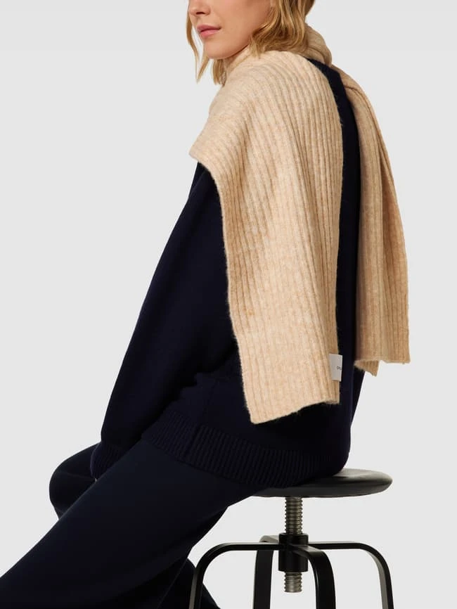 Opus Schal In Strick-Optik Modell 'Awalu' - Sand 3 Opus Schal In Strick-Optik Modell 'Awalu' - Sand